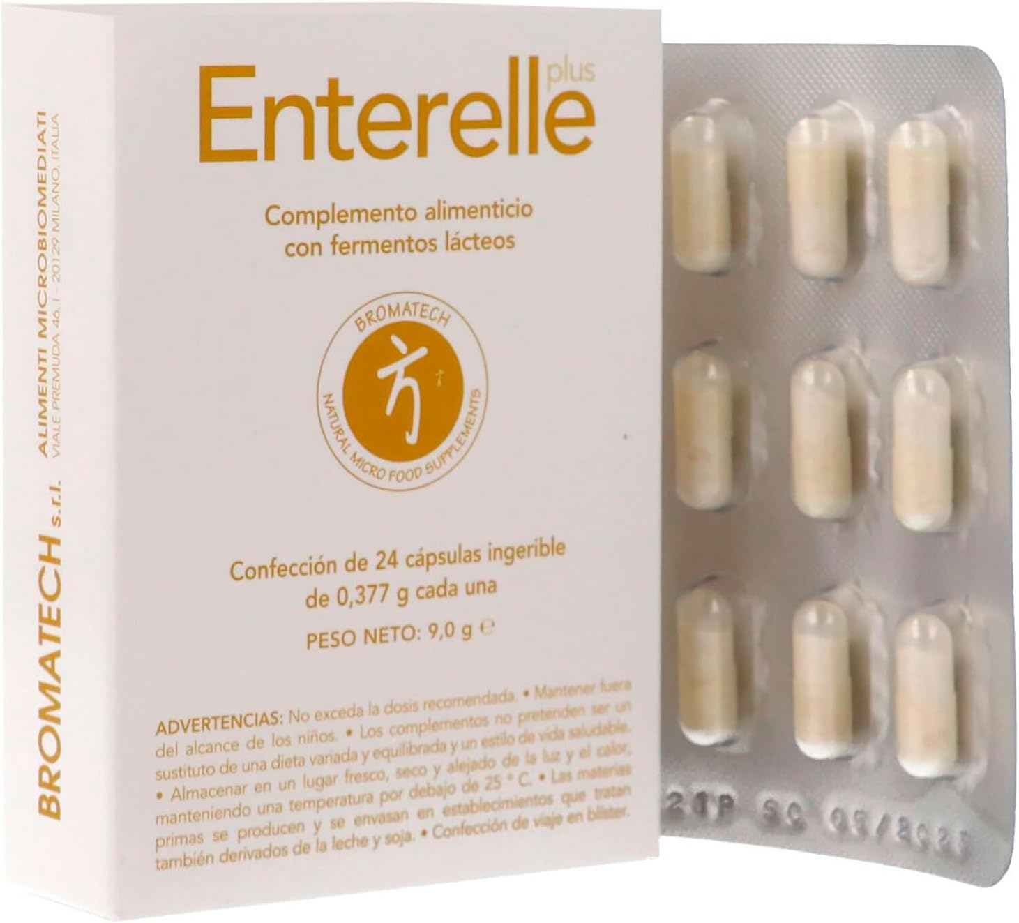 Enterelle Plus Bromatech integratore probiotico 24 capsule