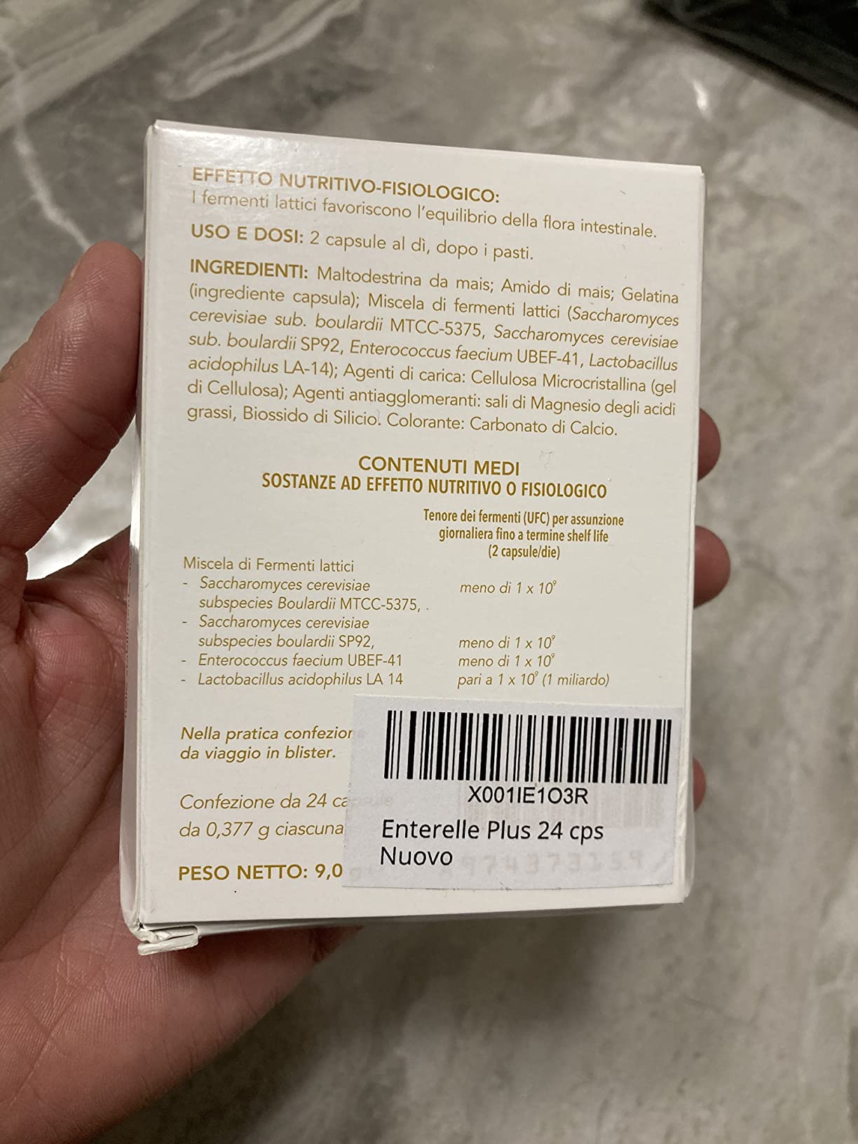 Enterelle Plus recensione cliente immagine 6